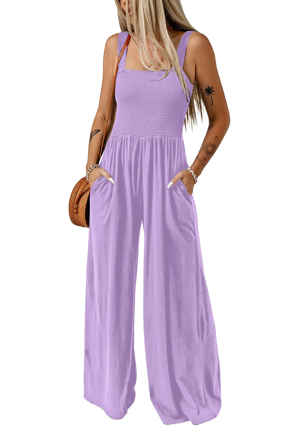 One-piece vest pants-D324 | Inspanda