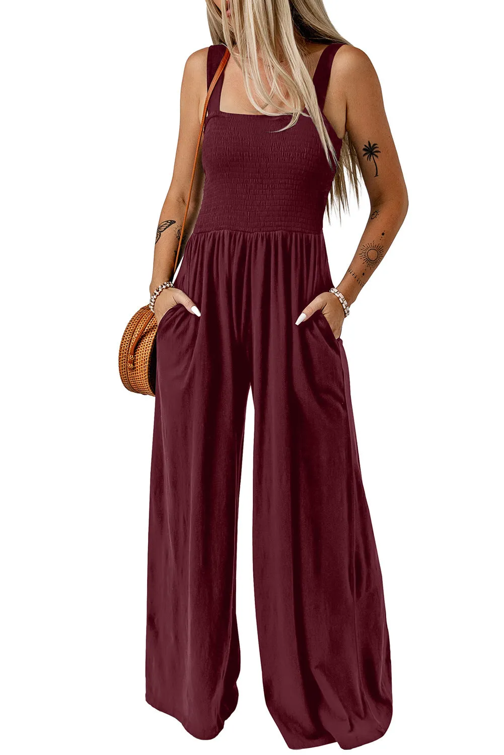 One-piece vest pants-D324 | Inspanda