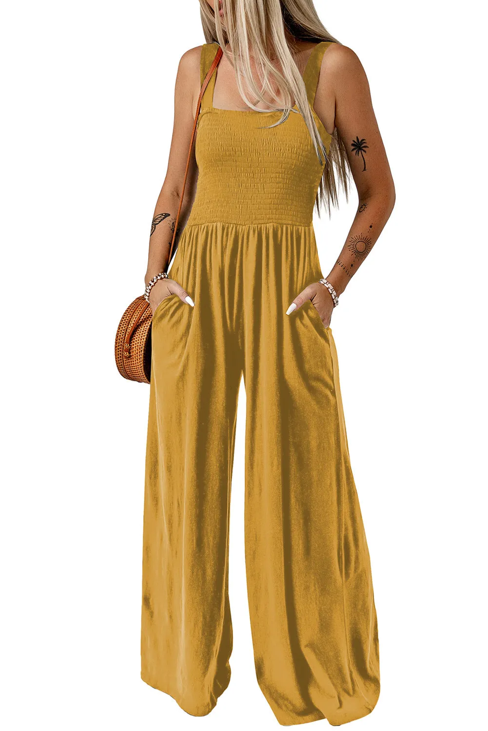 One-piece vest pants-D324 | Inspanda