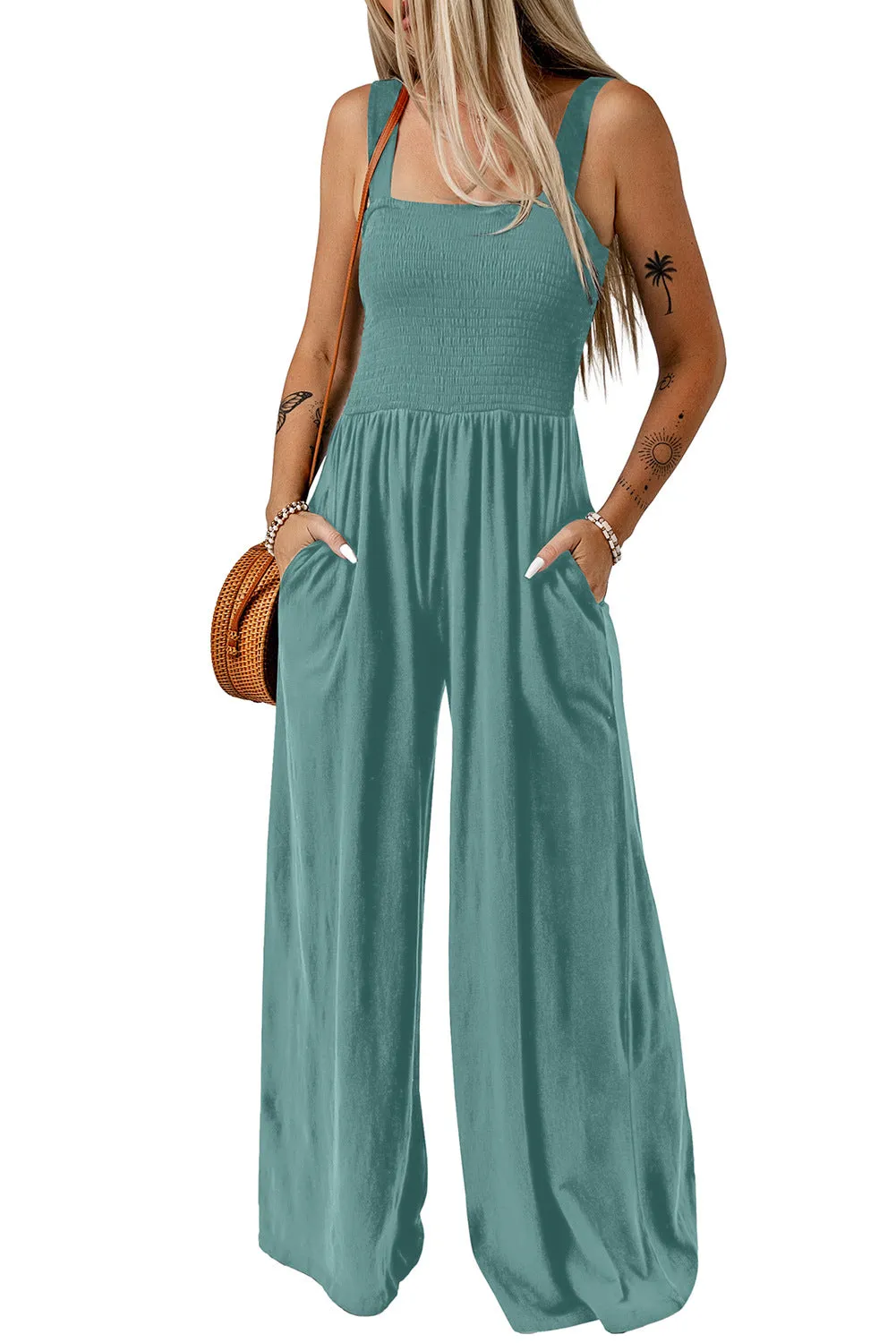 One-piece vest pants-D324 | Inspanda