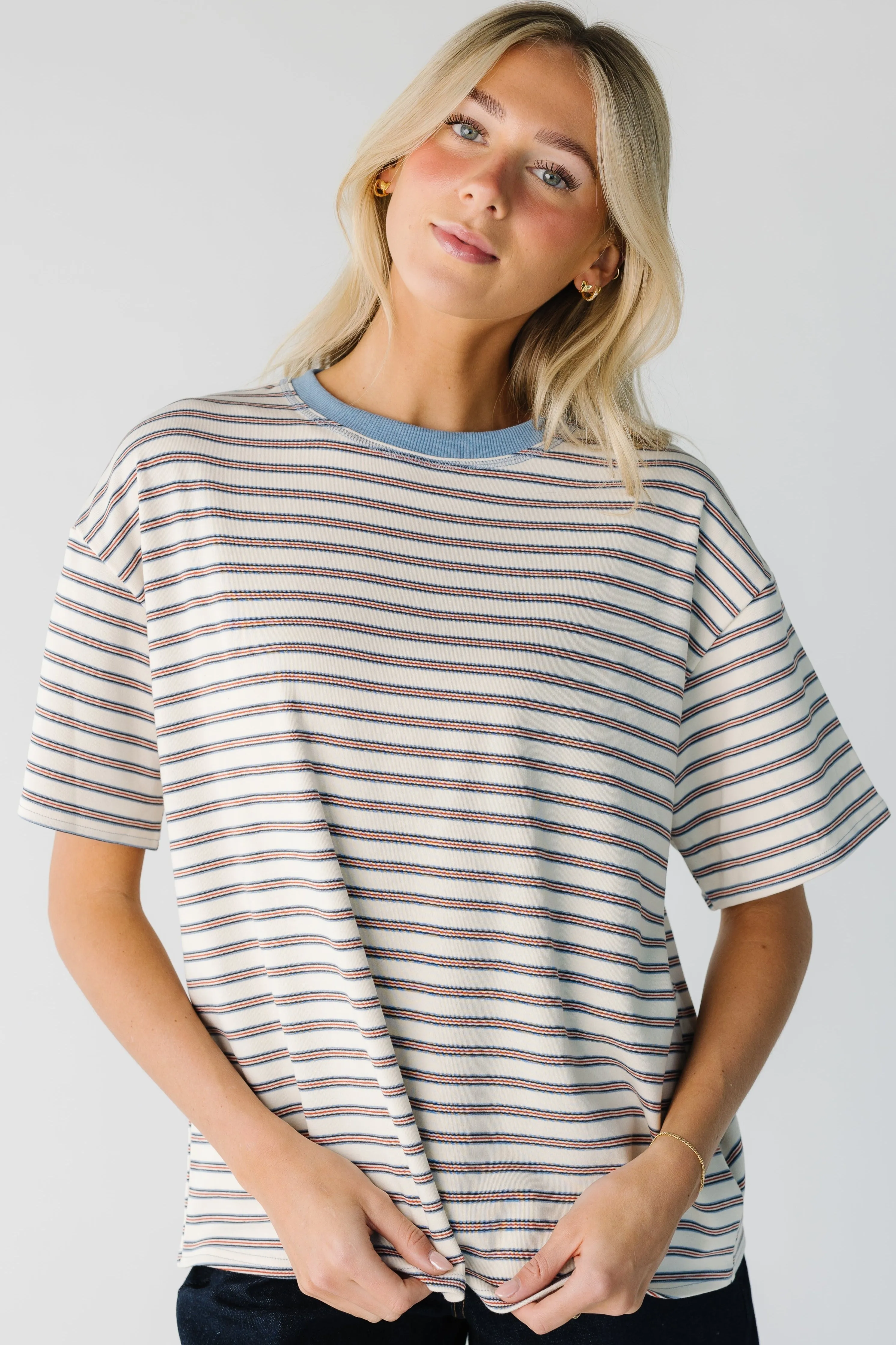 Oversize Stripe T-shirt