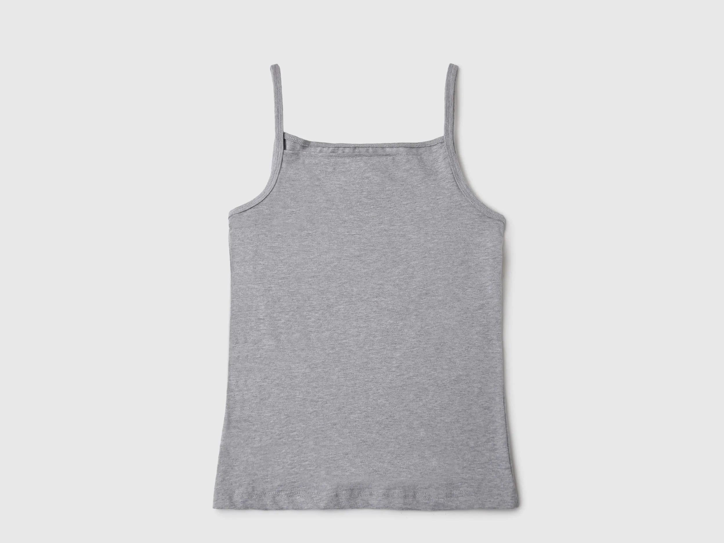 Pack of 2 Regular Fit Box Neck Solid Colour Camisole