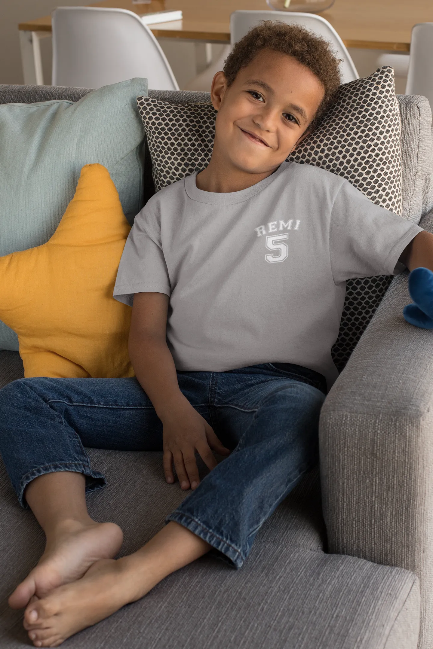 Personalised Name and Age T Shirt