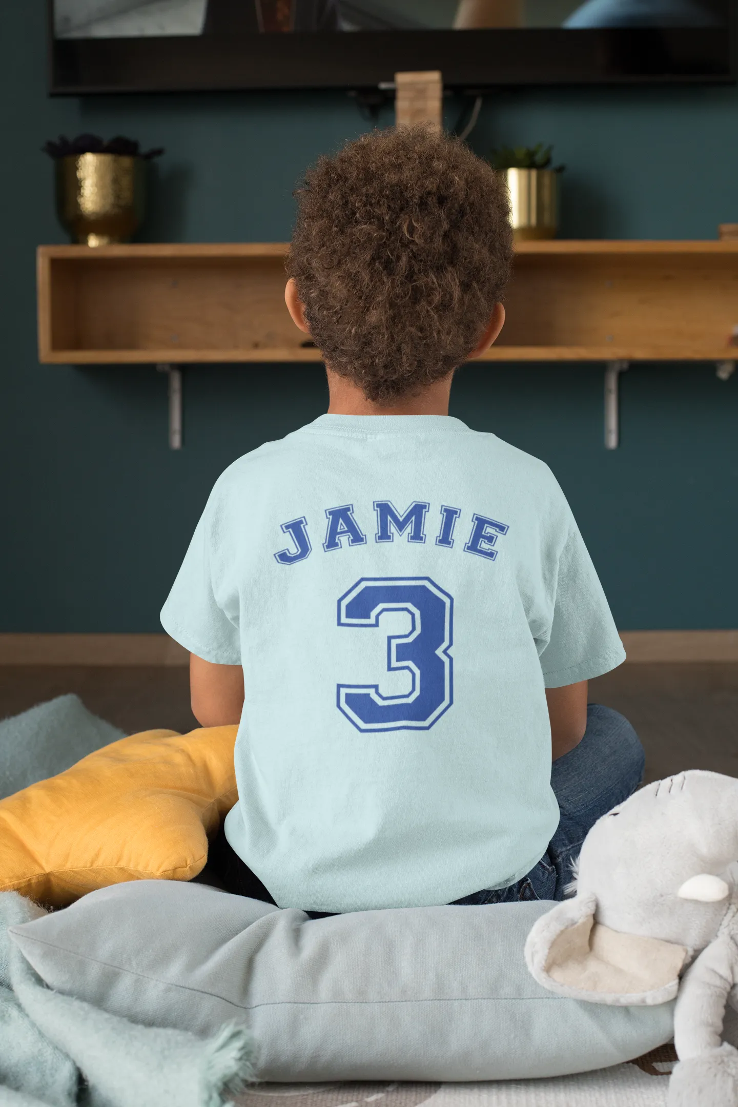 Personalised Name and Age T Shirt