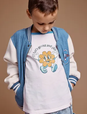 Playtime Raglan Long Sleeve Top
