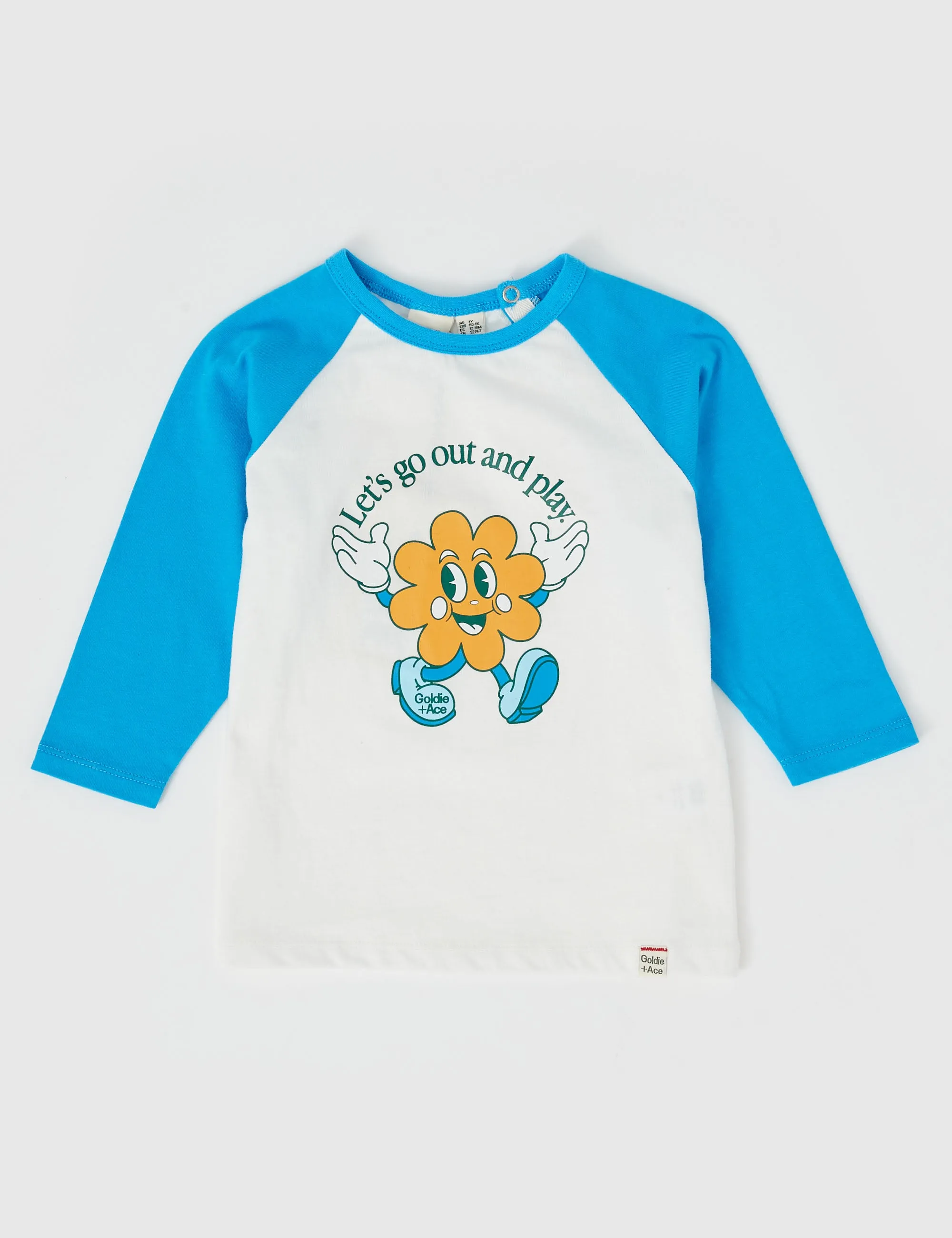 Playtime Raglan Long Sleeve Top