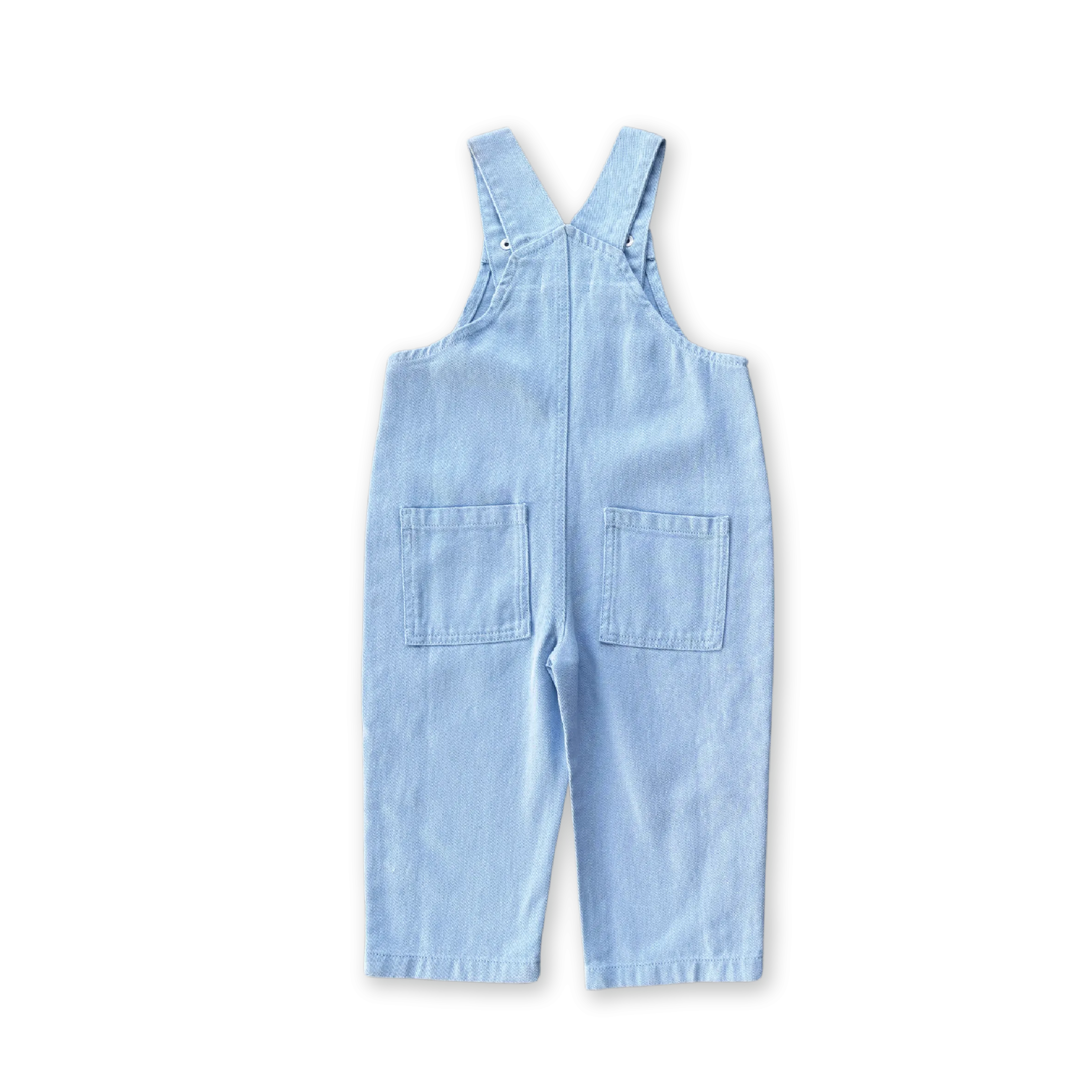 Posy Overalls Ice Blue