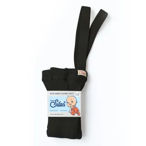 PRE-ORDER SILLY SILAS TIGHTS WITH BRACES CLASSIC BLACK