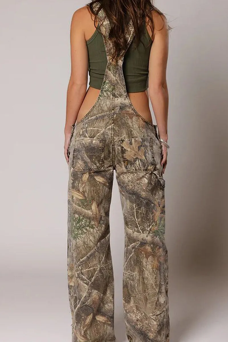 PS3410 Overall Denim Jeans Pant