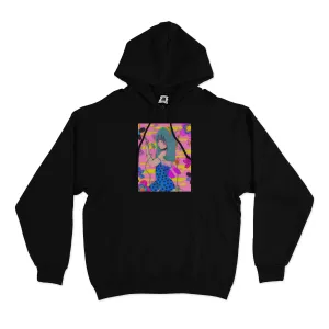 "Mellow Funky Garden" Basic Hoodie Black