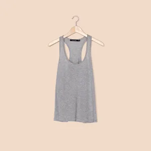 Racer Tank Top / Heather Grey