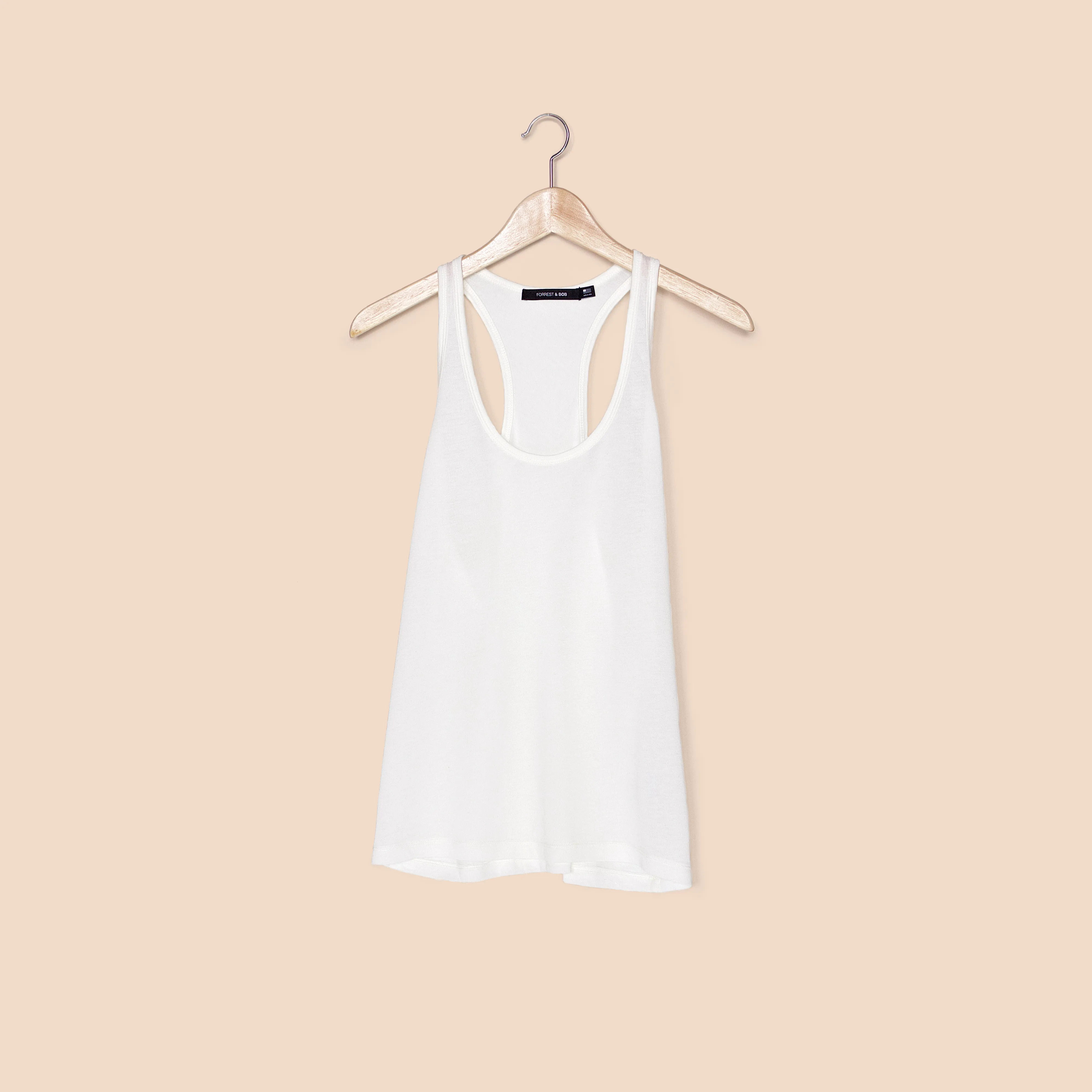 Racer Tank Top / White