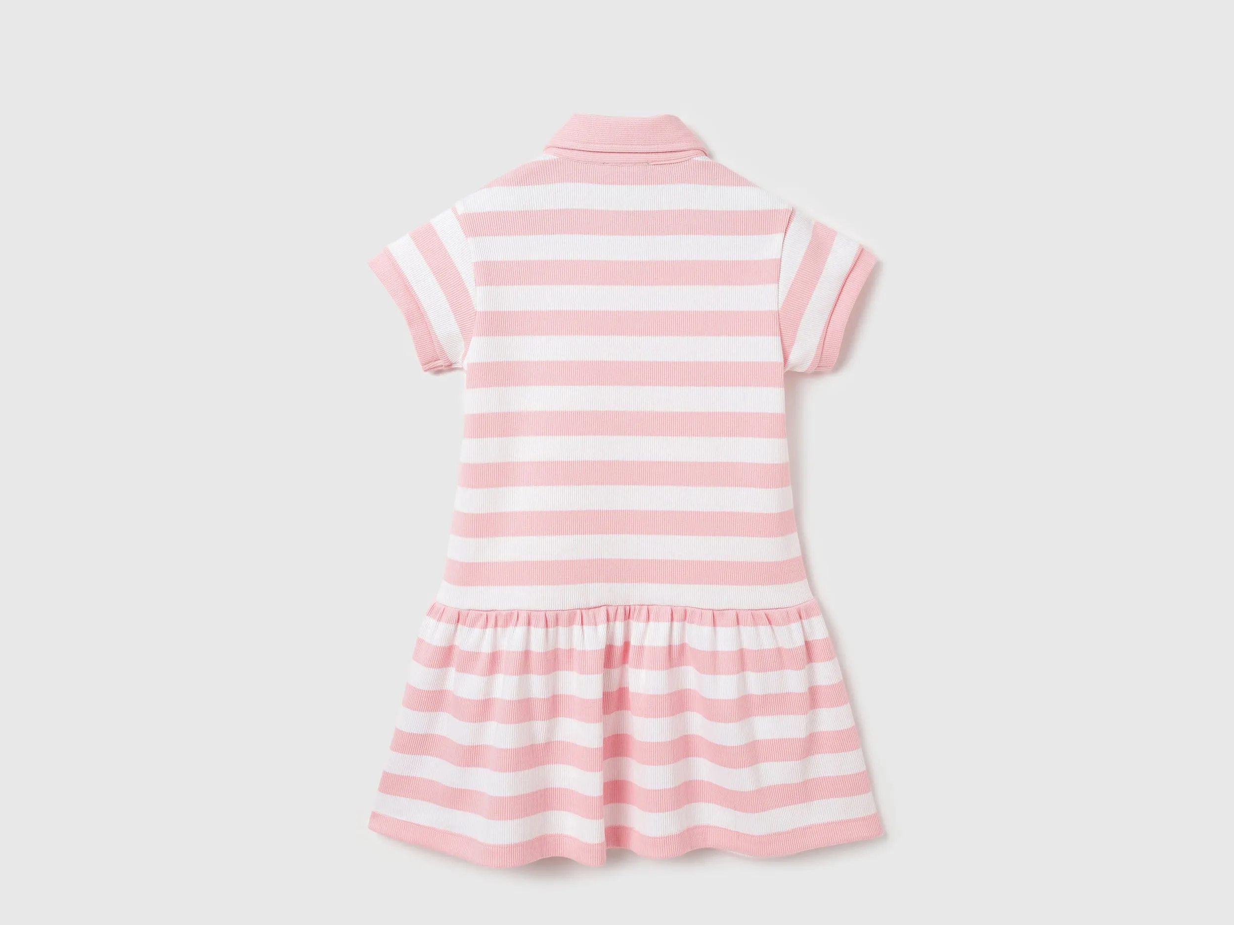 Regular Fit Polo Neck Striped T-Shirts
