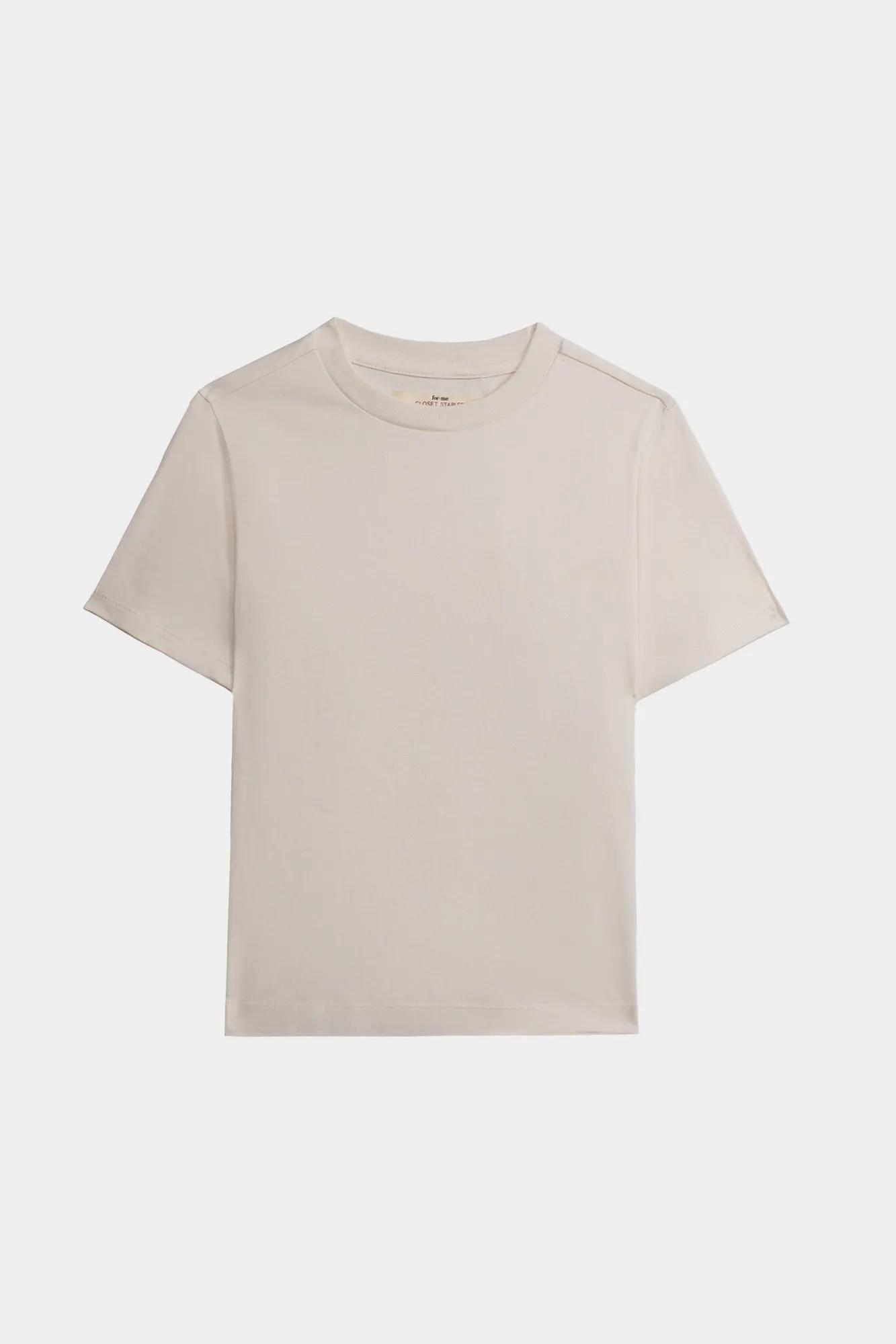 Regular Tee with Side Slits