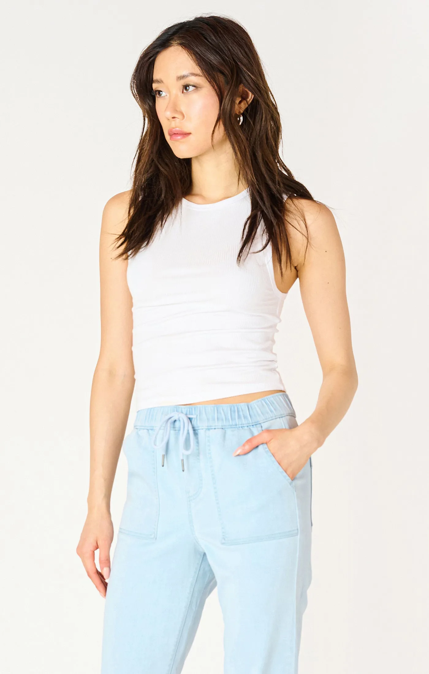 Ribbed Basic Tank Top