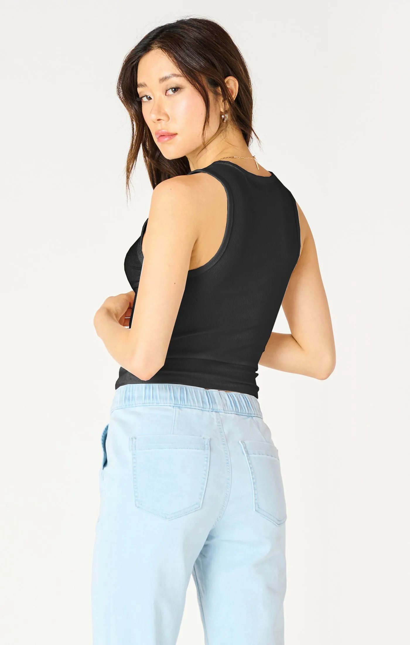 Ribbed Basic Tank Top