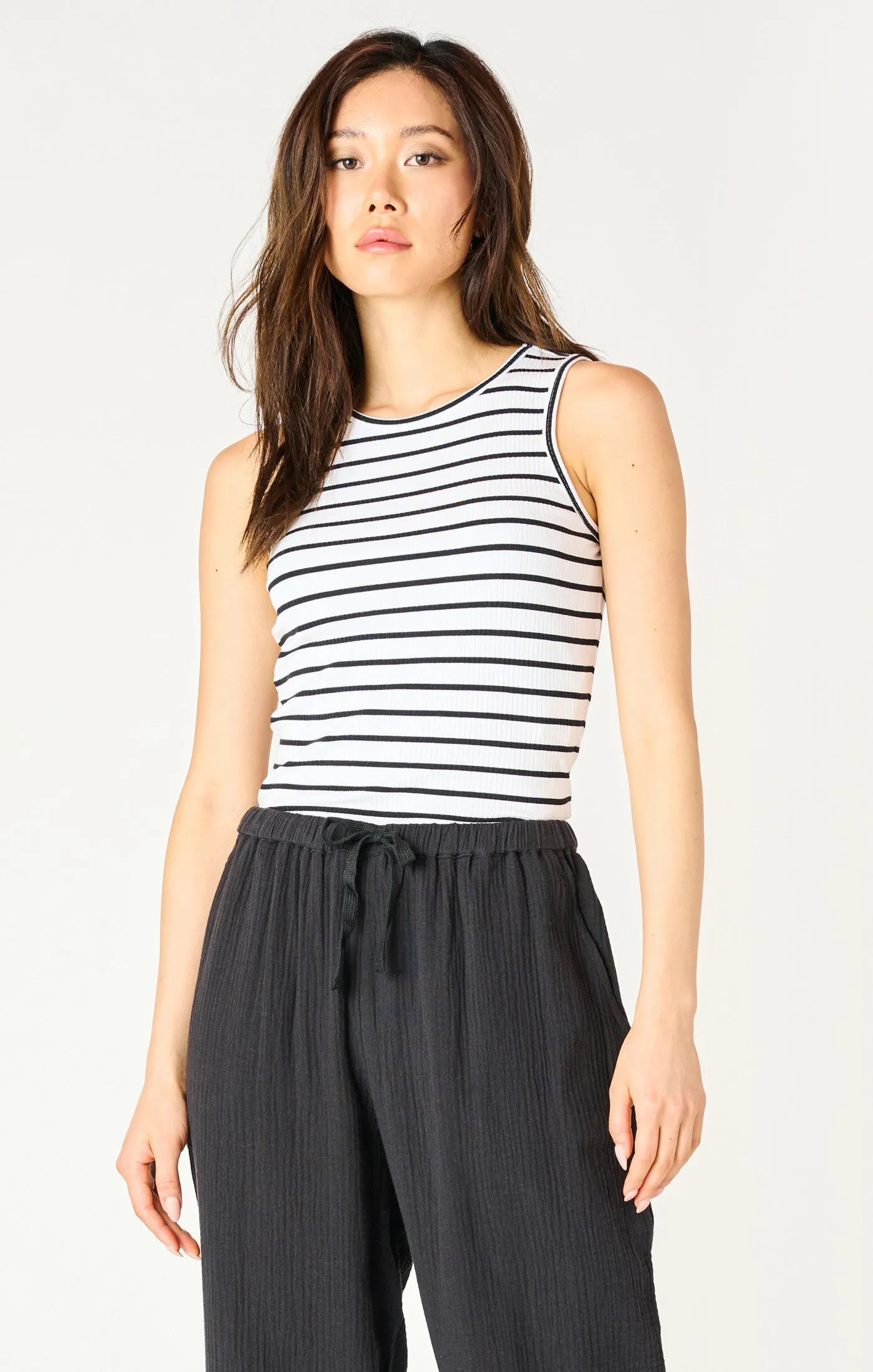 Ribbed Basic Tank Top
