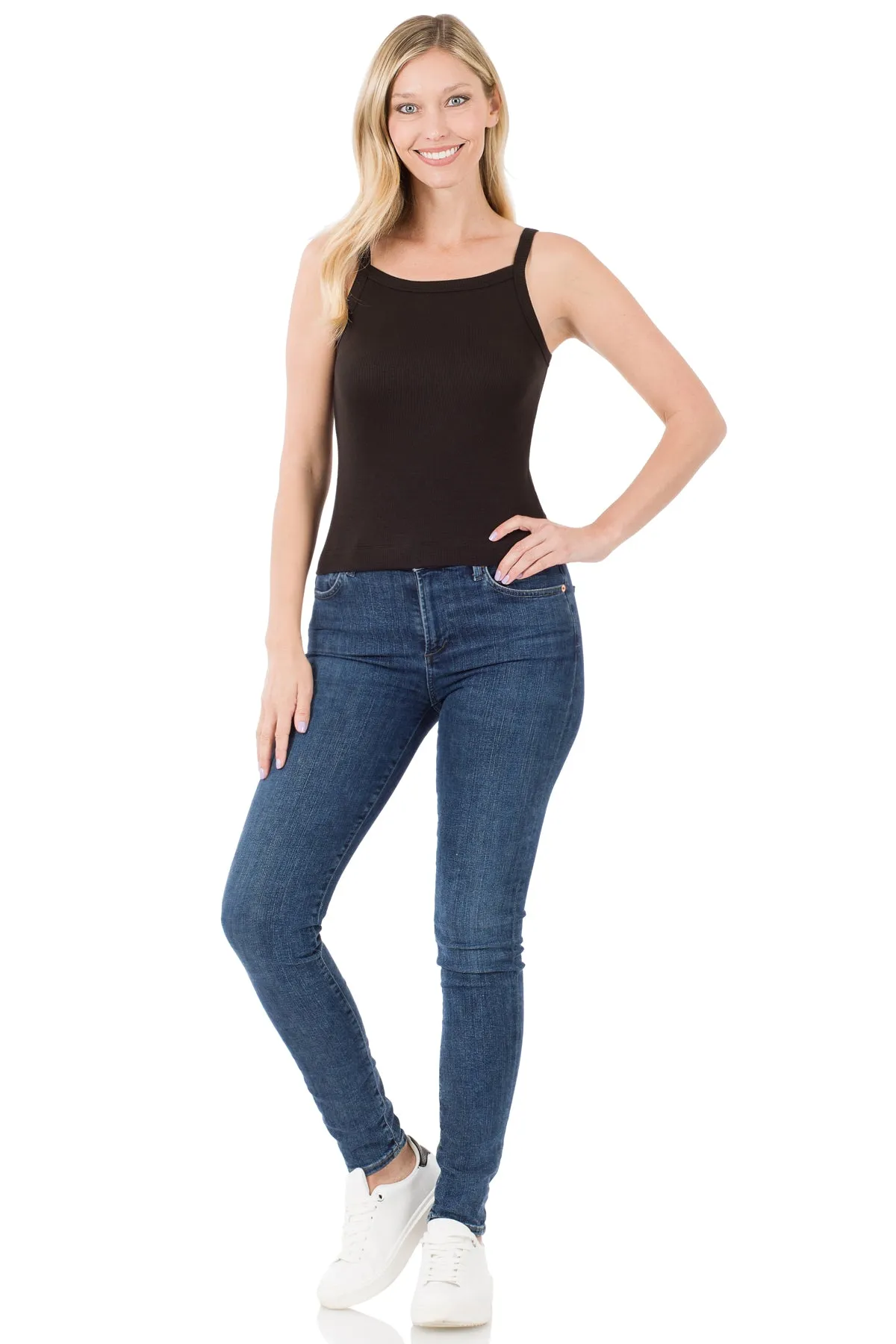 Ribbed Soft Rayon Cami