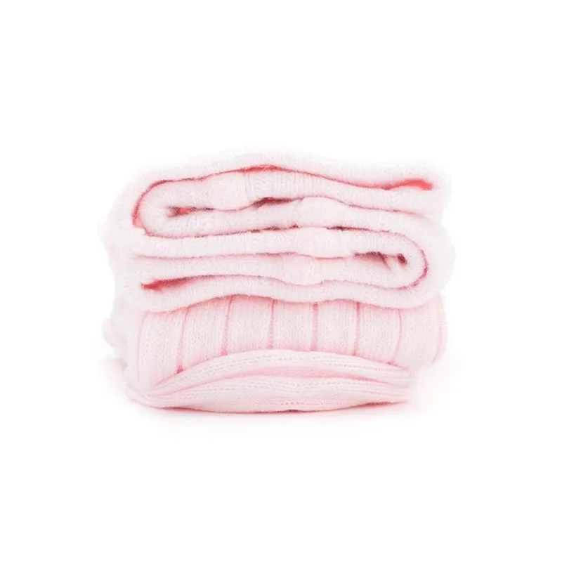 Ribbed Tights Baby Pink
