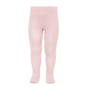 Ribbed Tights Baby Pink