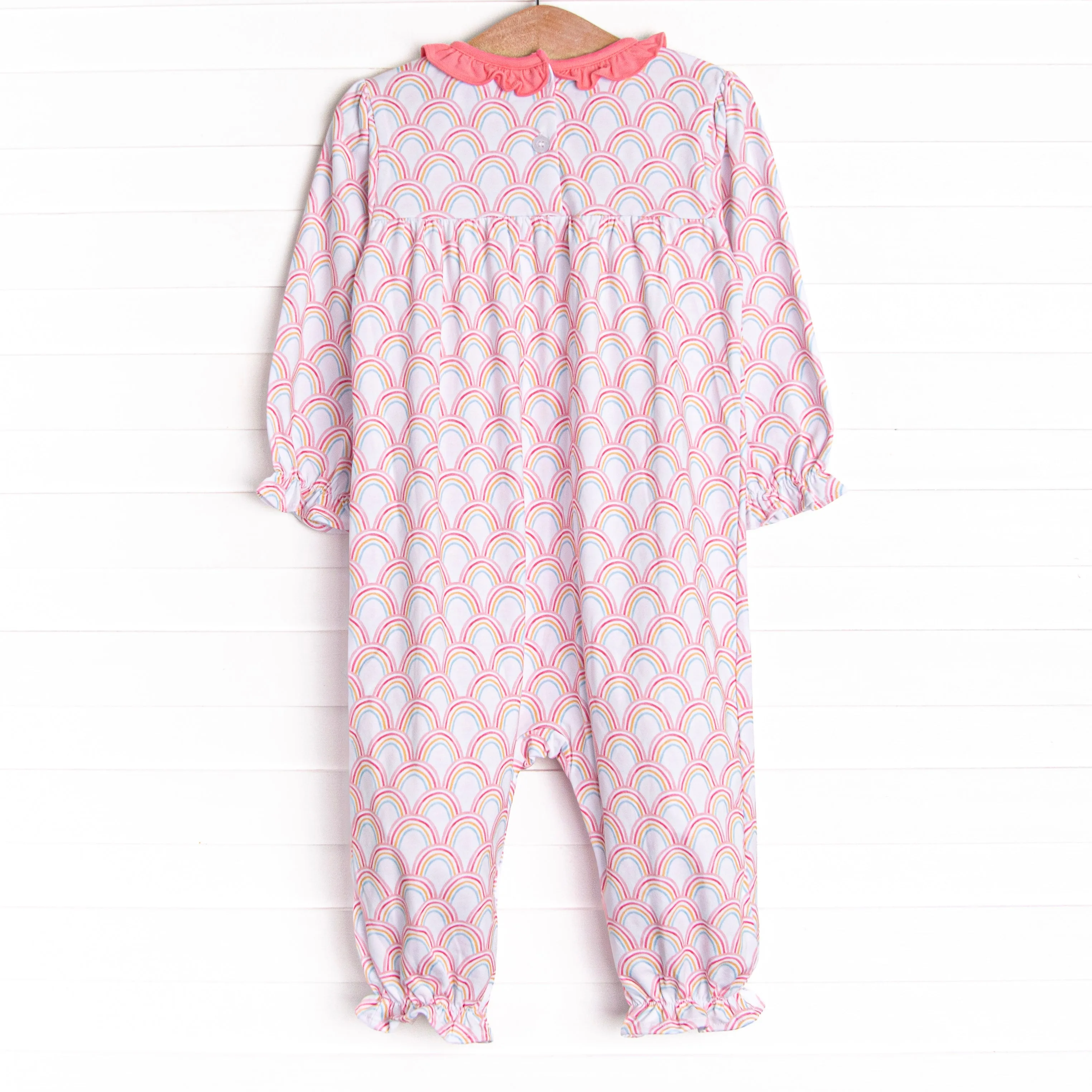Rise and Shine Romper, Pink