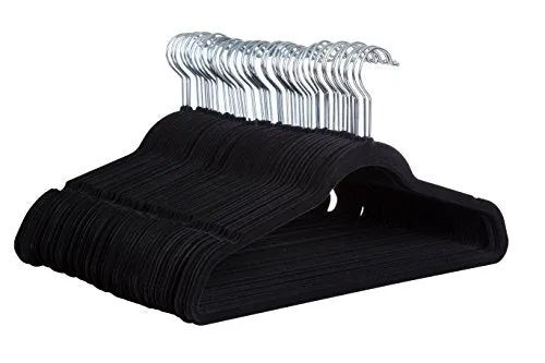 Rynx | 30 Pack: Premium Quality Space-Saving Velvet Durable Clothes Hangers