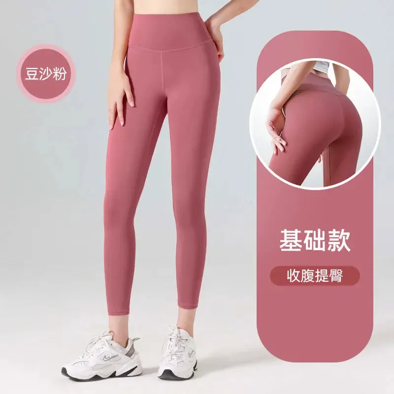 SculptFlex - High-Waist Ribbed Yoga Leggings
