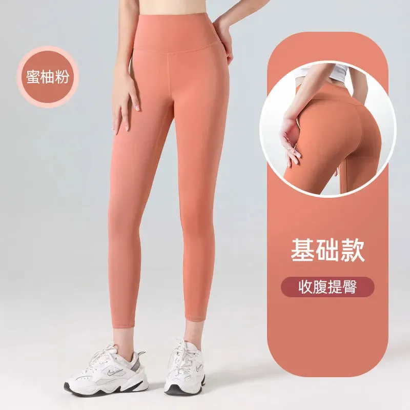 SculptFlex - High-Waist Ribbed Yoga Leggings