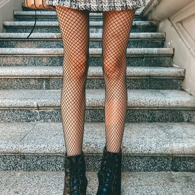 Sexy Pantyhose Mesh Fishnet Nylon Tights Long Body Stockings