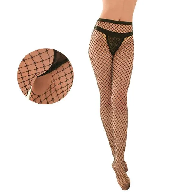 Sexy Pantyhose Mesh Fishnet Nylon Tights Long Body Stockings