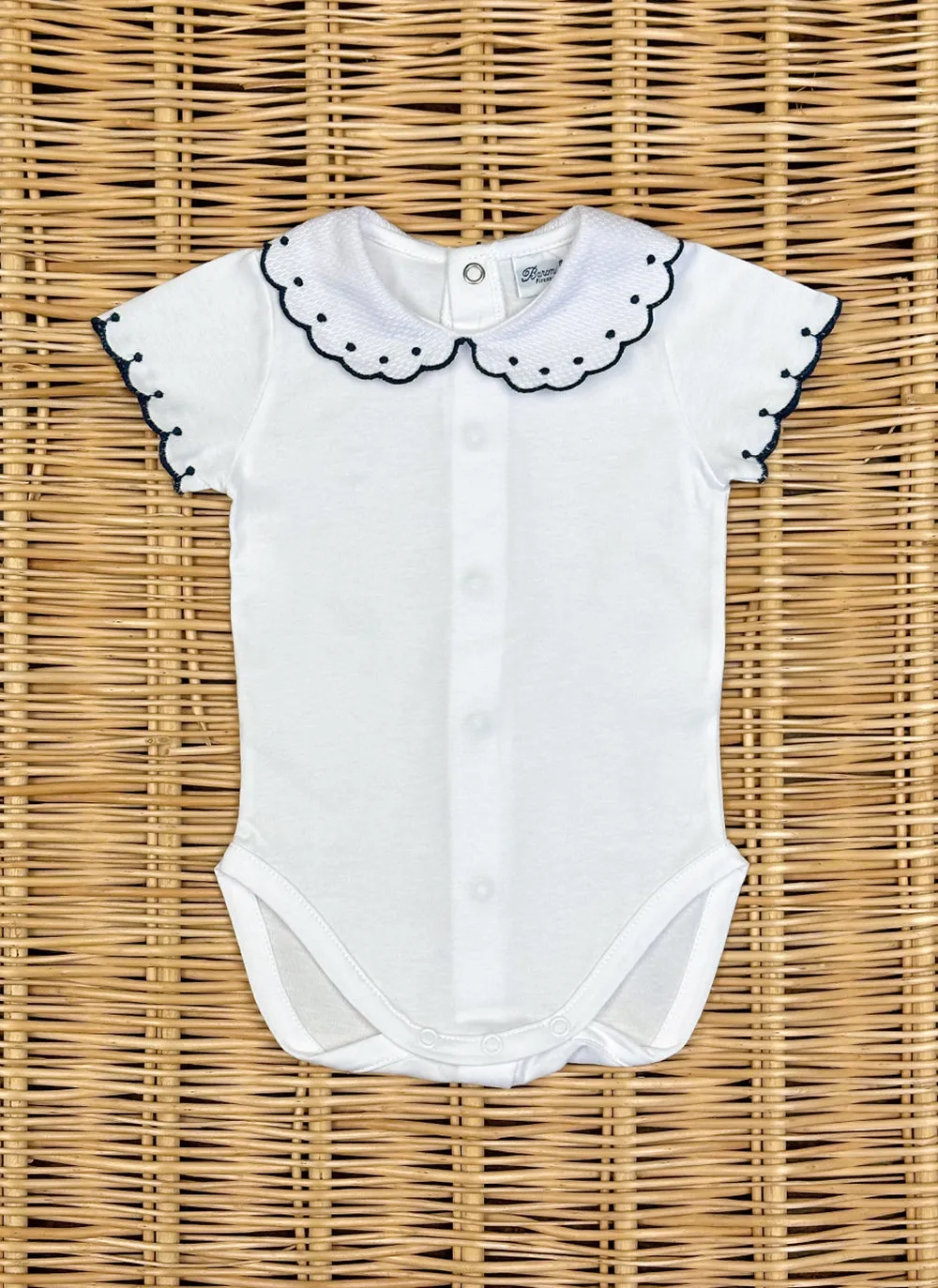 Short sleeve Pois Bodysuit
