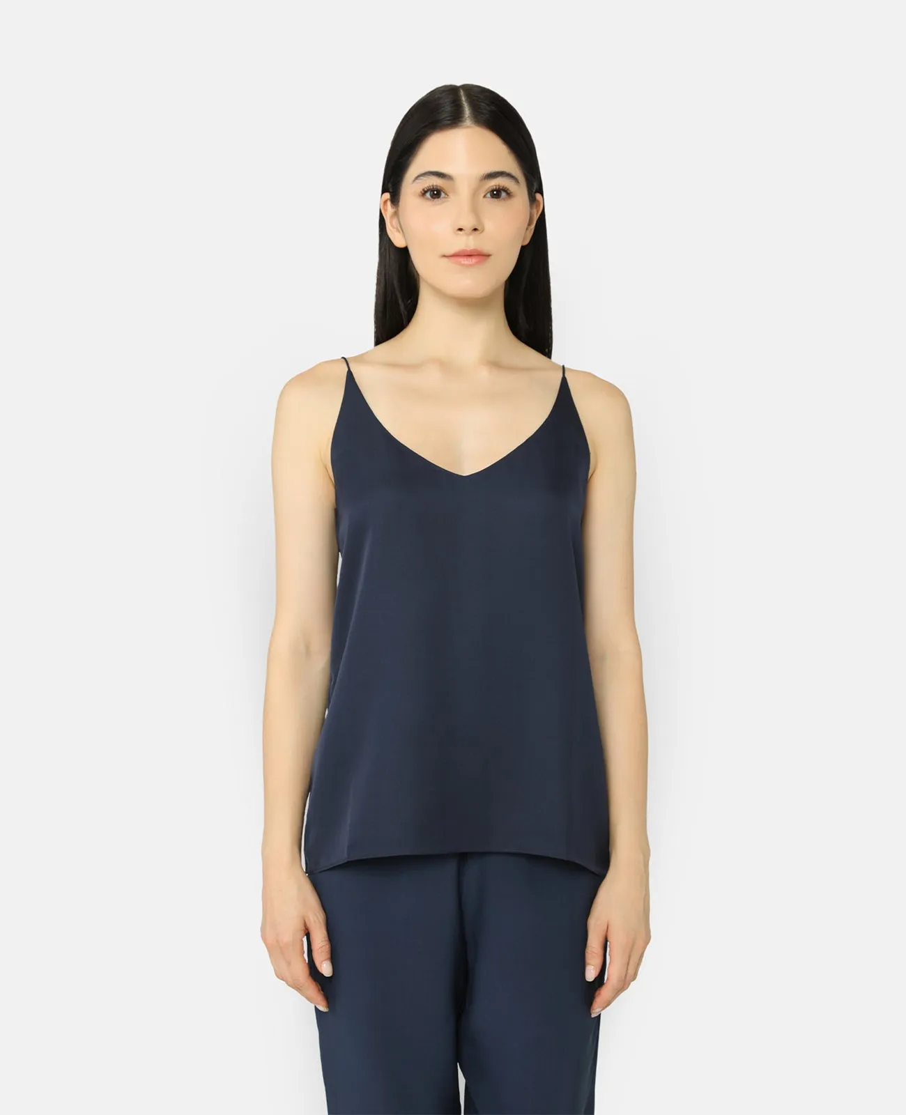 Silk Signature V-neck Camisole