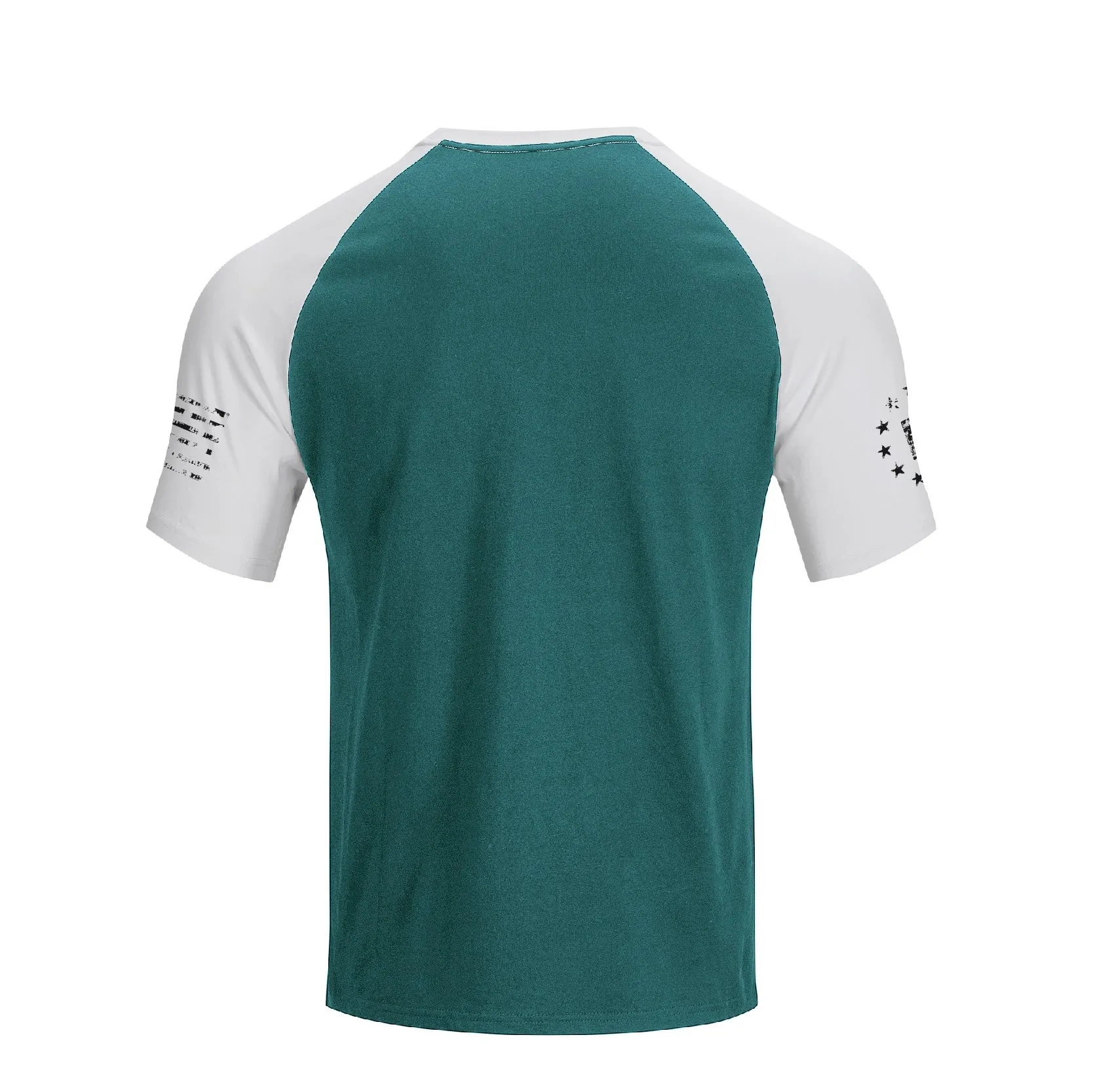 SKULL RAGLAN GRAPHIC TEE
