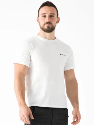 SMALL LOGO TEE, WHITE
