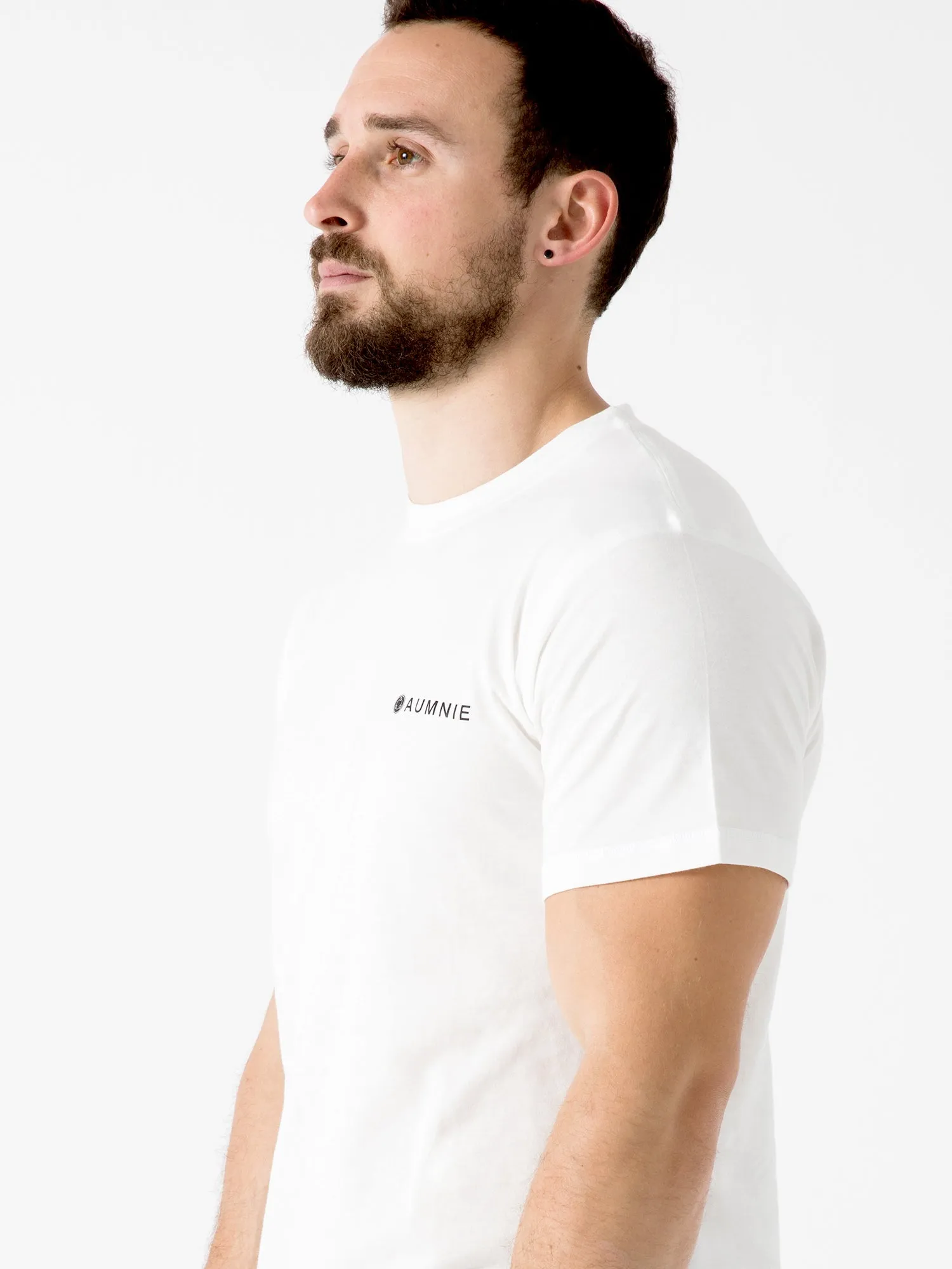 SMALL LOGO TEE, WHITE