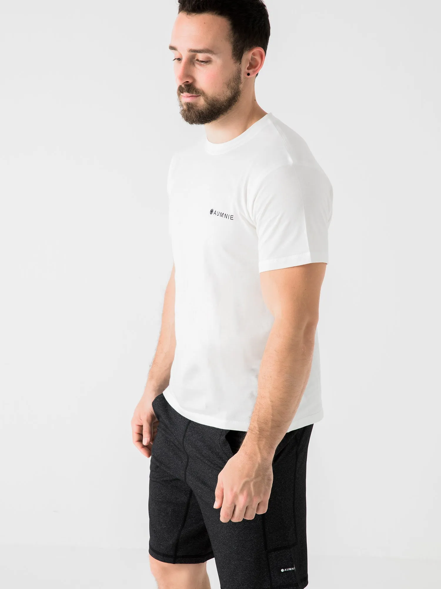 SMALL LOGO TEE, WHITE