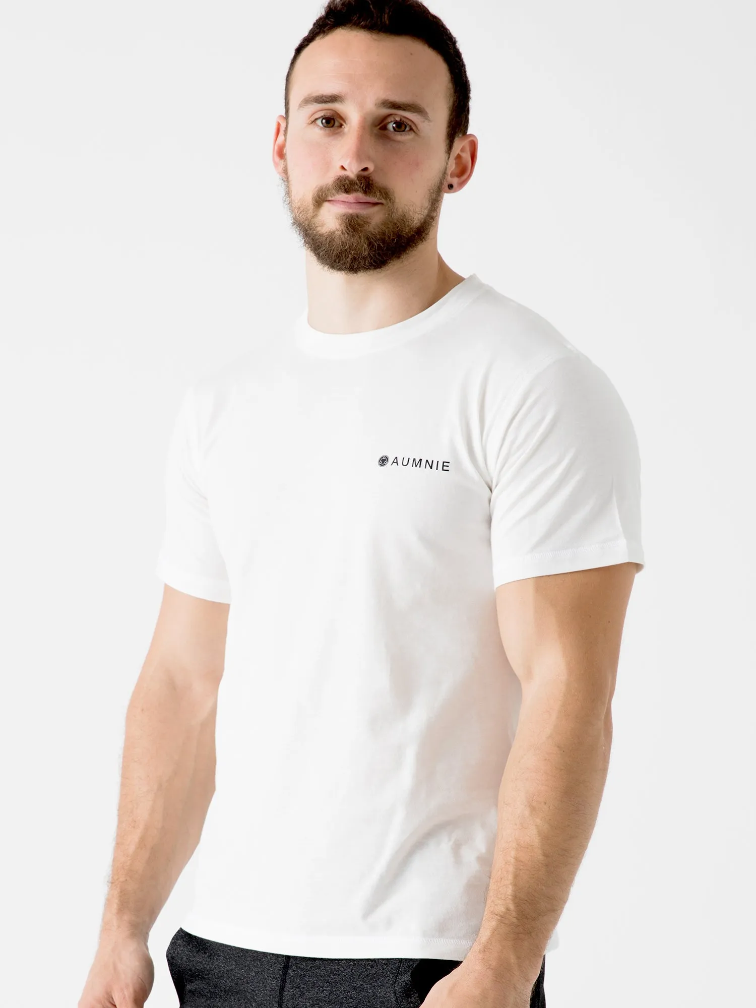 SMALL LOGO TEE, WHITE