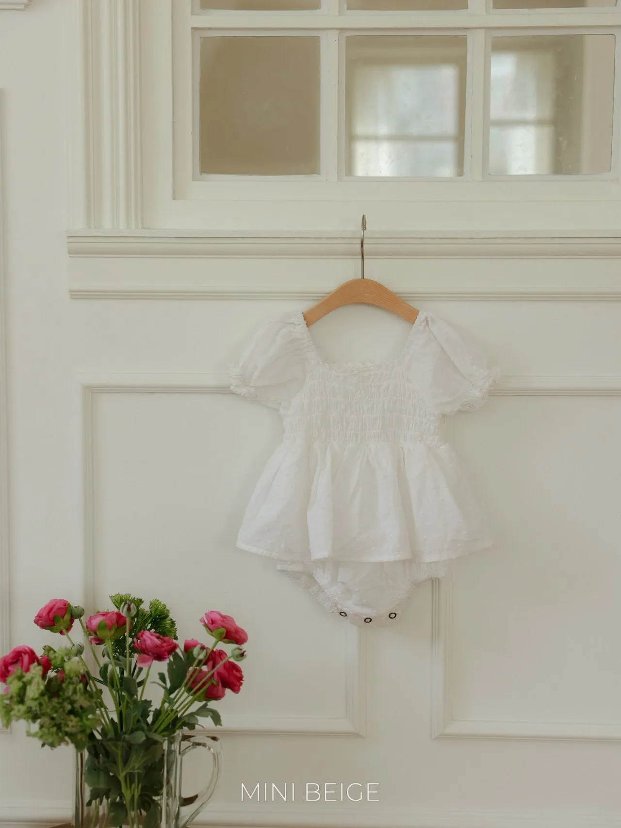 Smock skirt rompers