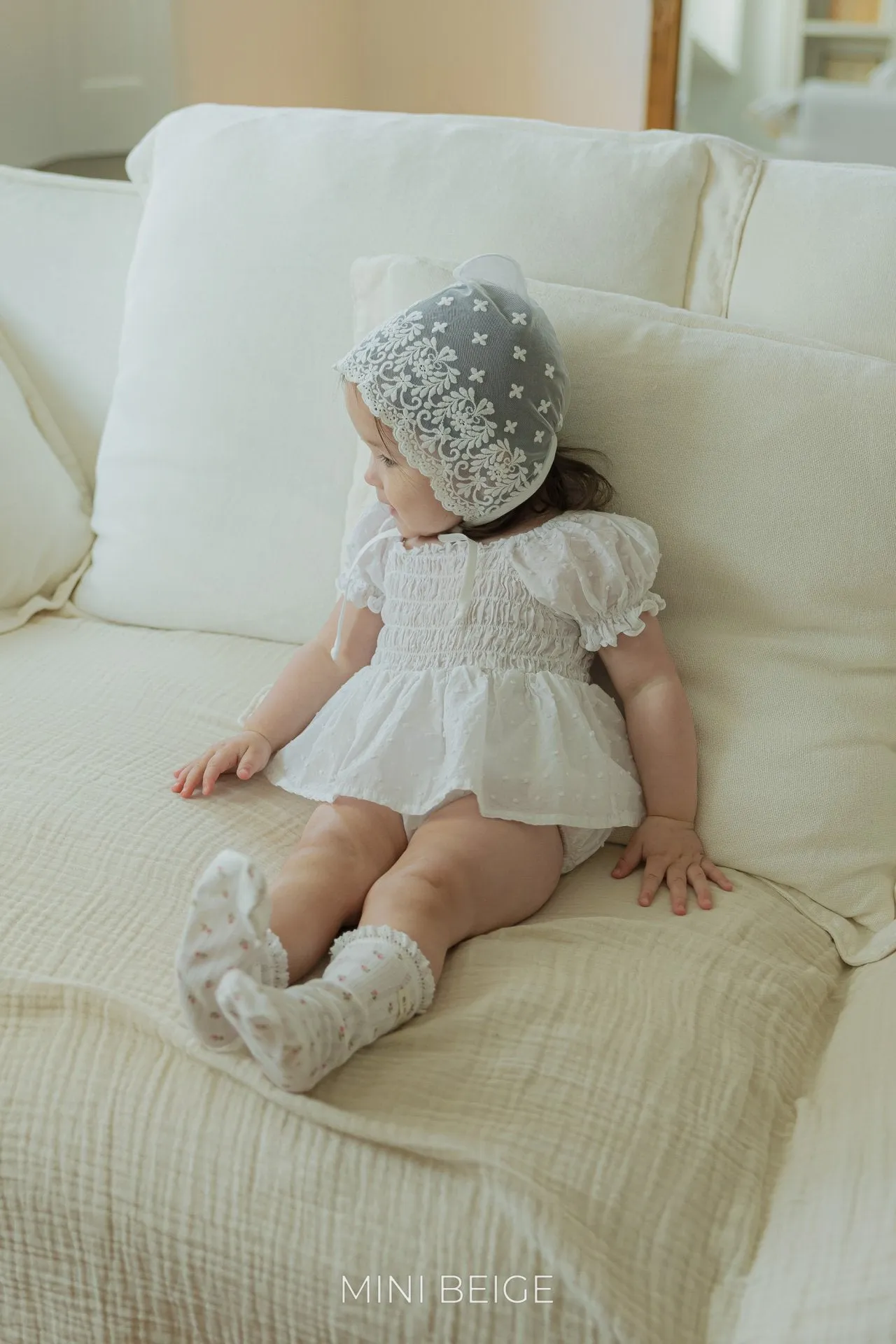Smock skirt rompers