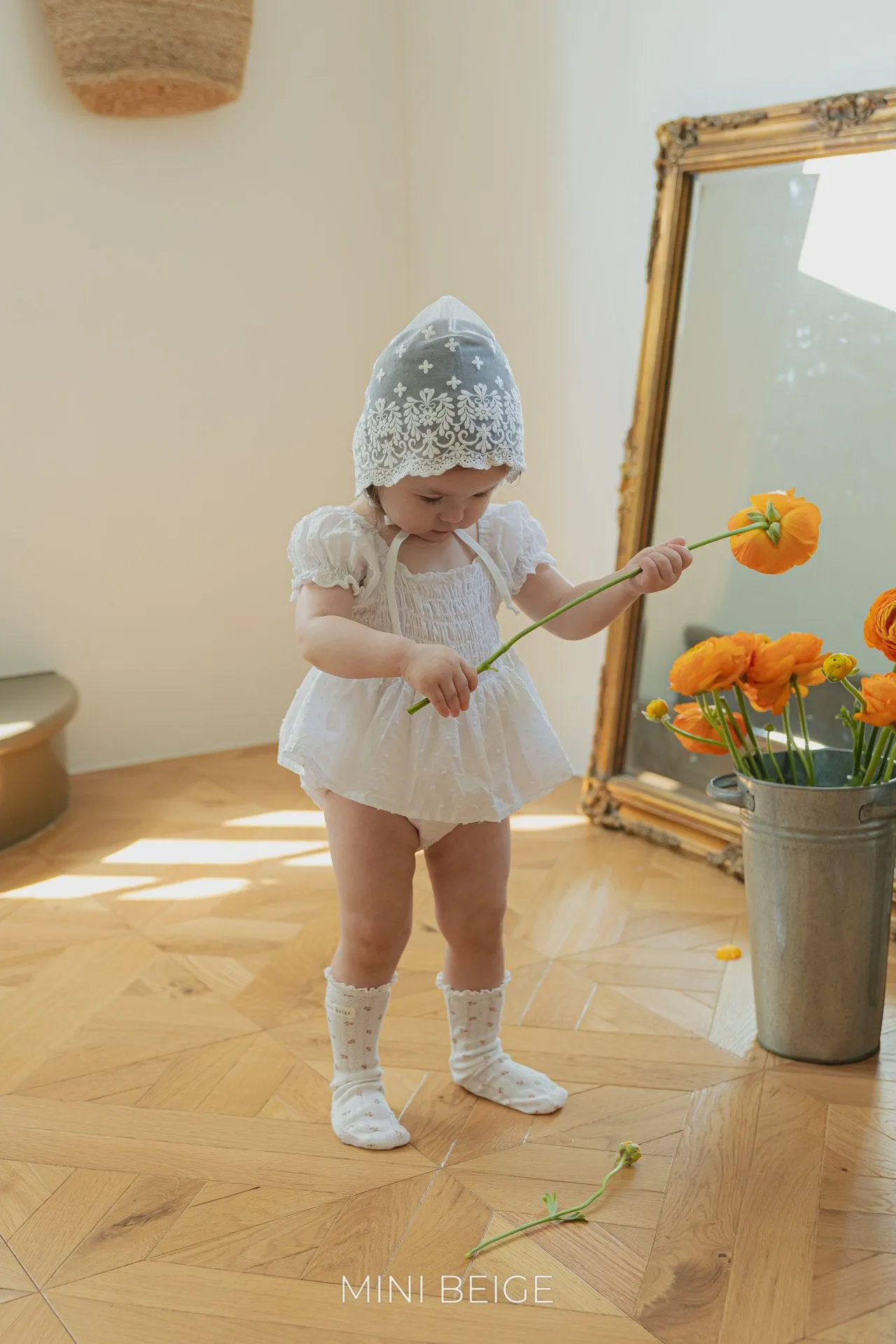 Smock skirt rompers