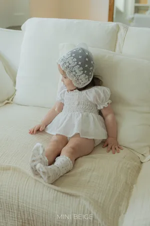 Smock skirt rompers