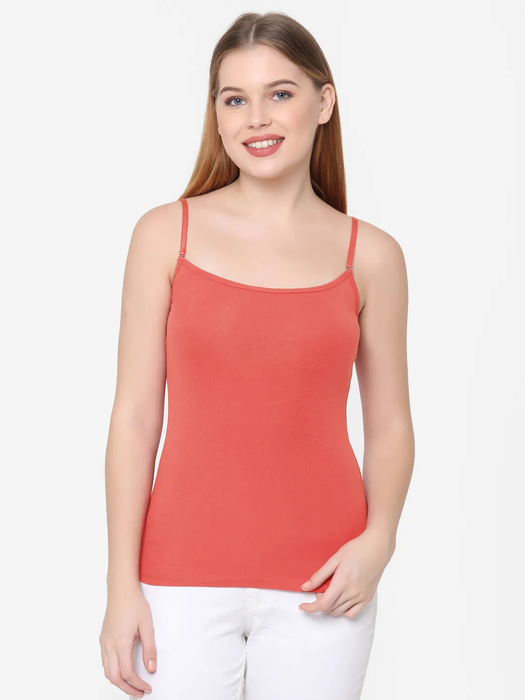 Solid Super Soft Cotton Spandex Camisole