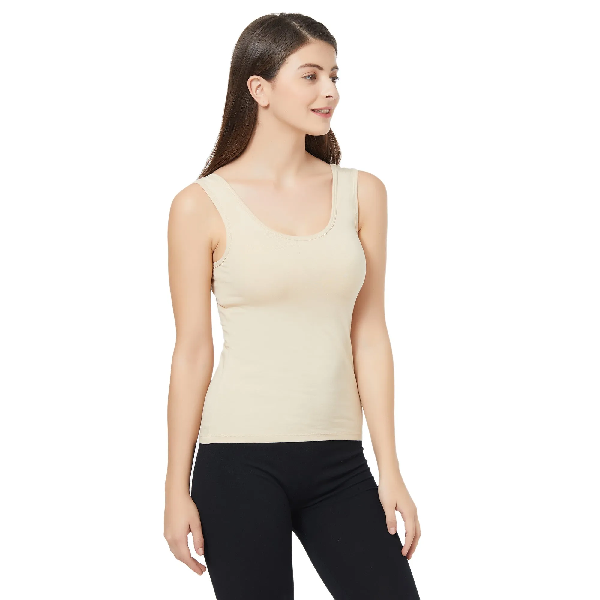 Solid U Back Camisole