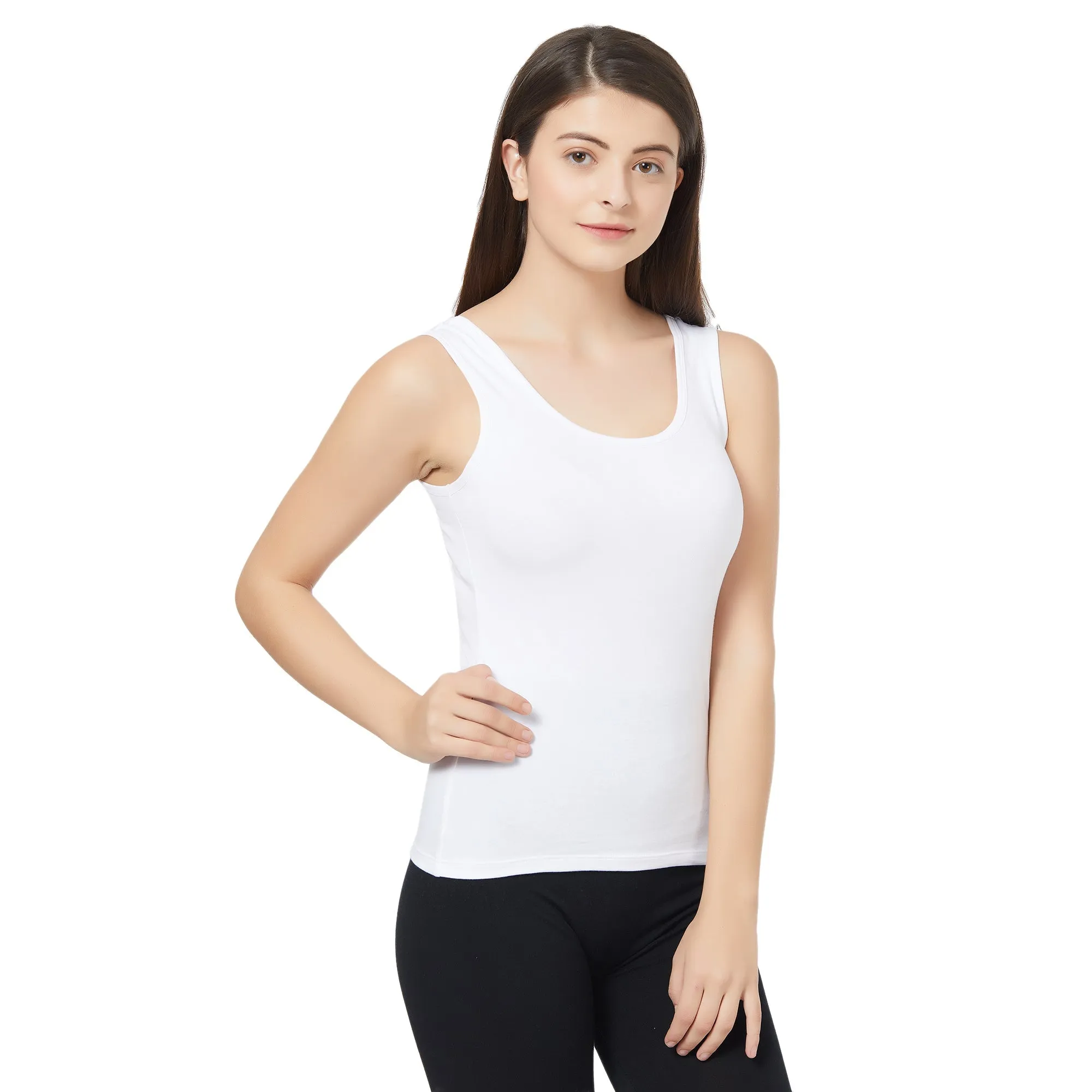 Solid U Back Camisole