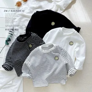 Striped Baby Long-Sleeved T-Shirt