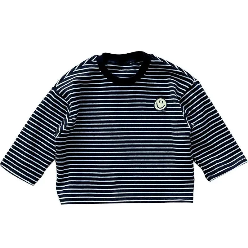 Striped Baby Long-Sleeved T-Shirt