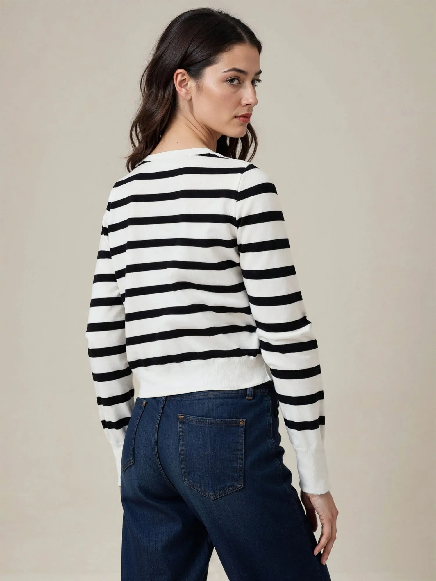 Striped Lady Jacket Cardigan