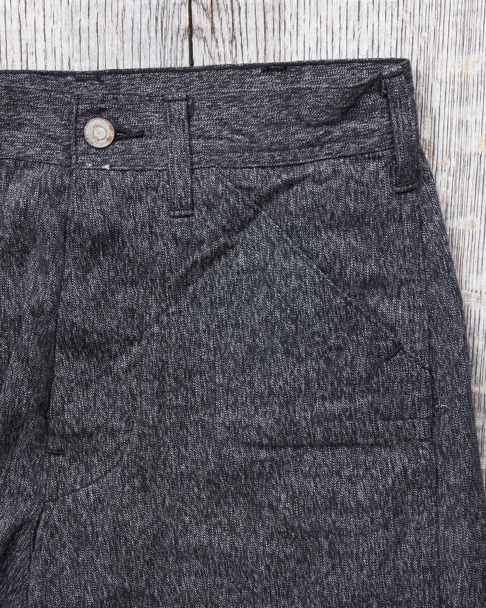 Sugar Cane & Co. Covert Black Engineer Pants SC41825
