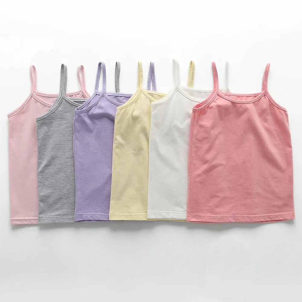 Summer Girls Cotton String Tank Top