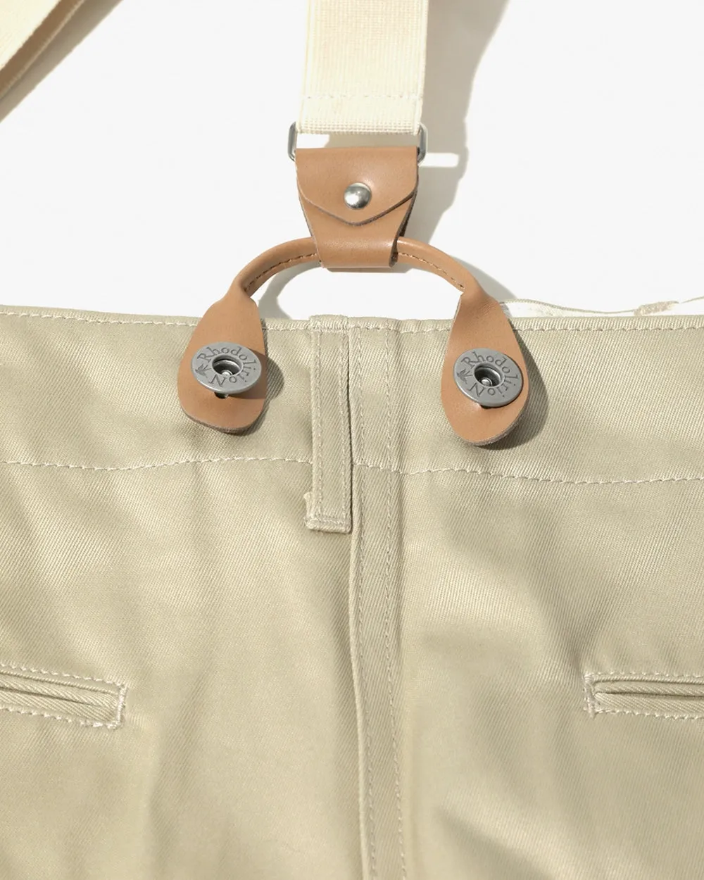 Suspender Pants - Chino Cloth - Khaki